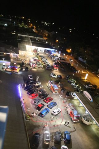 Übung der Ii Gruppe mit der Feuerwehr Munster Übung der Ii Gruppe mit der Feuerwehr Munster