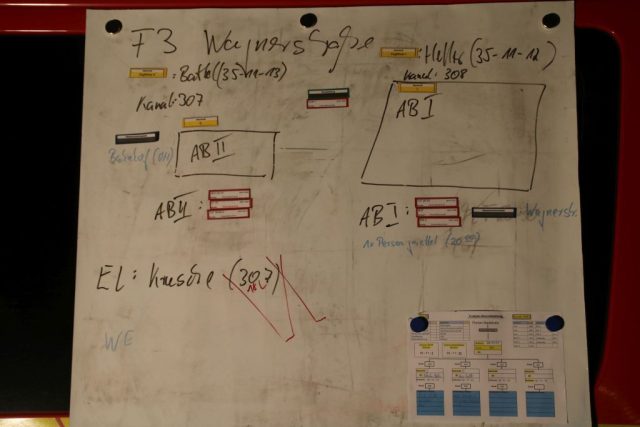Übung der Ii Gruppe mit der Feuerwehr Munster Übung der Ii Gruppe mit der Feuerwehr Munster