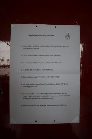 Brandschutzerziehung an der Grundschule am 01.12.2017