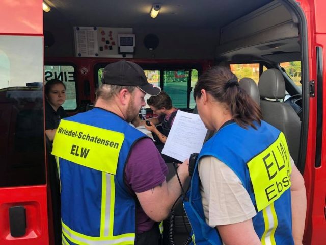 Kommunikationsgruppe übt in Wriedel Kommunikationsgruppe übt in Wriedel