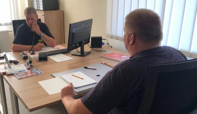 Kommunikationsgruppe übt in Wriedel Kommunikationsgruppe übt in Wriedel