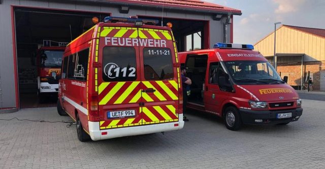 Kommunikationsgruppe übt in Wriedel Kommunikationsgruppe übt in Wriedel