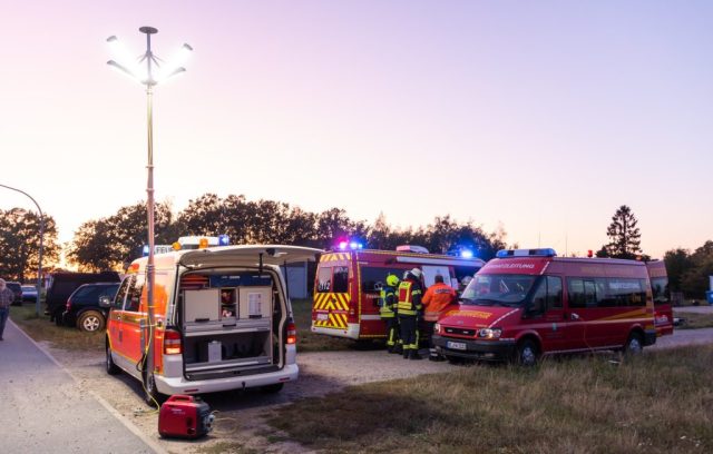 Gefahrgutzug Nord übt in Wriedel Gefahrgutzug Nord übt in Wriedel